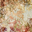 A Grunge Background with Old Paint and Graffiti A Grunge Background with Old Paint and Graffiti