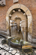 Roma Palazzo della sapienza fontanella con allegorie Roma Palazzo della sapienza fontanella con allegorie