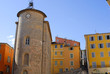 ancient Templar tower in France, city of Hyeres ancient Templar tower in France, city of Hyeres