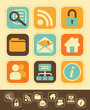Web Icons in Retro-Style