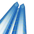 Abstract skyscraper