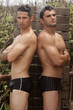 Foto: Handsome Men Taking Shower Handsome Men Taking Shower