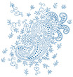 Kashmir henna design fashion.