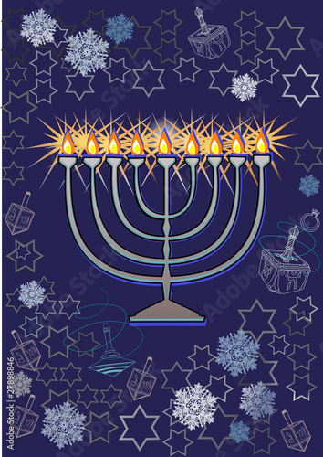 Channukah Menorah