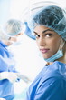Medical personnel in operating room