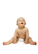 Sweet little boy looking up Sweet little boy looking up