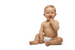 Sweet little boy sitting