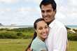 Foto: happy hispanic couple smiling happy hispanic couple smiling