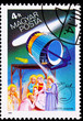 Stamp Giotto Spacecraft Halley's Comet, Adoration Magi Wisemen
