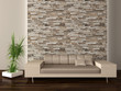 canvas print picture - modern interior
