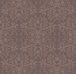 Seamless cocoa floral wallpaper