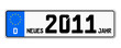Autokennzeichen 2011