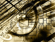 Abstract business background, in sepia Abstract business background, in sepia