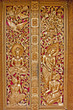 Porte de temple bouddhiste