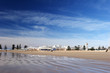 Town of Essouira in Morocco, from the beach