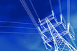 Pylône et ligne haute tension