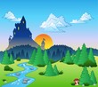 Fairy tale landscape 1 Fairy tale landscape 1