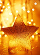 Christmas tree star decoration