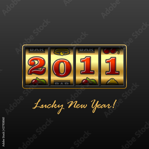 Vector: Lucky New Year! Lucky New Year!