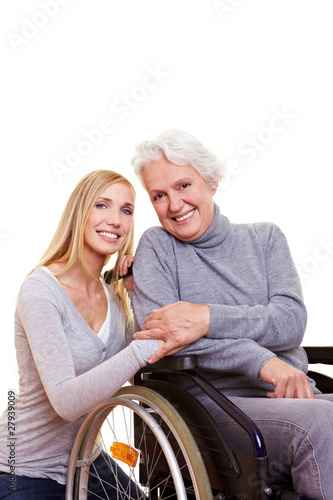 Photo: Glückliche Frau im Rollstuhl Glückliche Frau im Rollstuhl