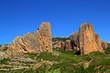 Mallos de Riglos icon shape mountains in Huesca Mallos de Riglos icon shape mountains in Huesca