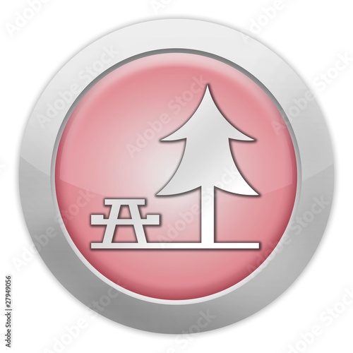 Illustration: Light Colored Icon (Red) "Picnic Area" Light Colored Icon (Red) "Picnic Area"
