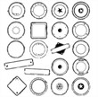 Stamp Set Vector