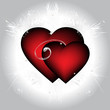 Two ardent  hearts