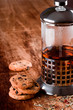 black tea and fresh baked cookies