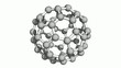 Buckminsterfullerene c60 molecule