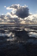 reflets à marée basse