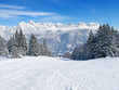 Skiing slope