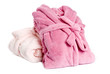 Two Pink Bathrobes