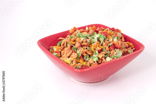 Photo: Dish with spice mixture for soup Dish with spice mixture for soup