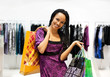 Beautiful  latin american women shopping