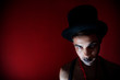 Eerie man in top hat
