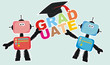 graduate (robot-kids-theme) graduate (robot-kids-theme)