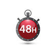 logo chronomètre, 48h