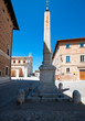 The imposing Palazzo Ducale in Urbino and the cathedral