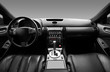 Photo: View of the interior of a modern automobile View of the interior of a modern automobile