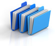 Blue Folders