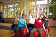 Rückensport im Fitnesscenter
