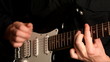Musician playing rocky improvisation