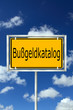 Bußgeldkatalog