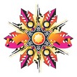 interesting symmetrical composition with the order
