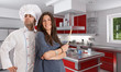 Cooking with a professional chef