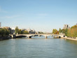 Photo: Louvre Museum and the Seine River Louvre Museum and the Seine River