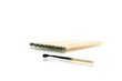 Photo: burnt match and whole matches on white burnt match and whole matches on white