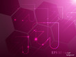 Purple abstract background