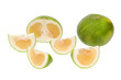 Oroblanco sweetie fruit,  hybrid of pomelo and white grapefruit